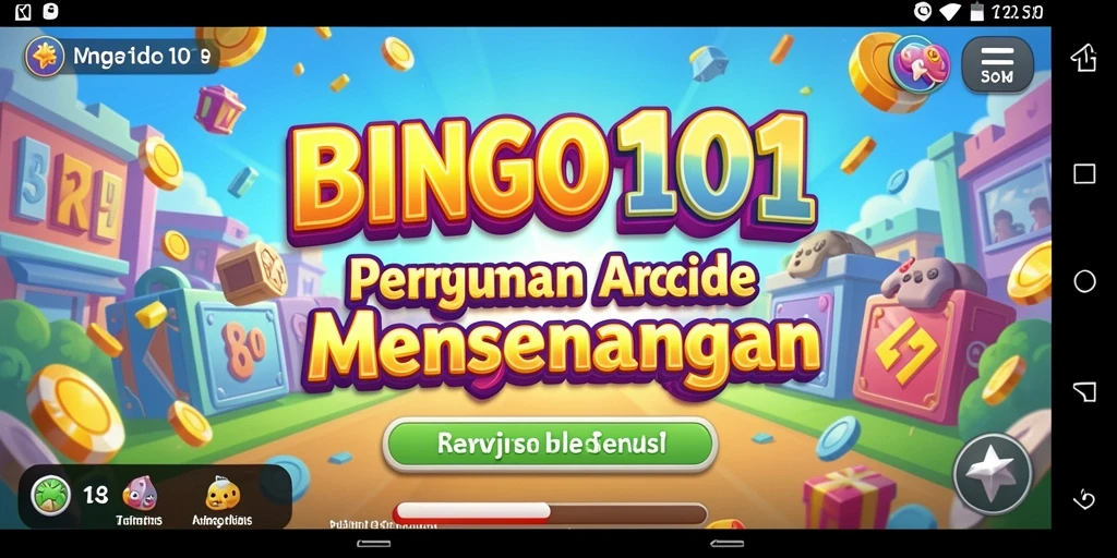 Tangkapan layar BINGO101 menampilkan aksi gameplay seru di arena Arcade.