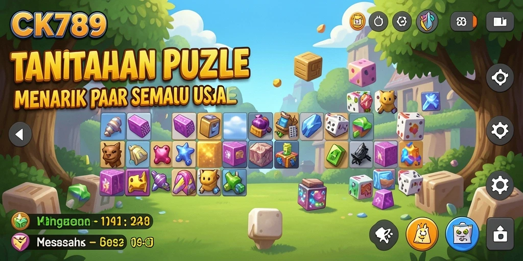 Screenshot CK789 menampilkan gameplay Puzzle yang menantang dan menarik.