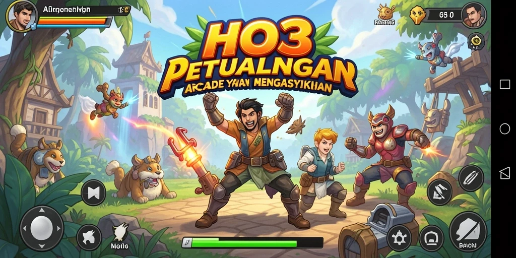 Tampilan menarik dari gameplay HO3 yang penuh aksi.