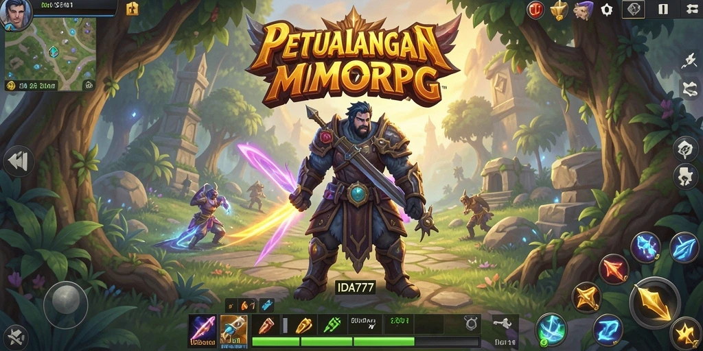 Tampilan menarik dari gameplay petualangan di IDA777.