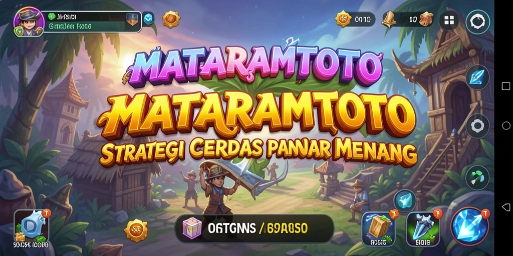 Tampilan gameplay strategis di MATARAMTOTO yang menawan.