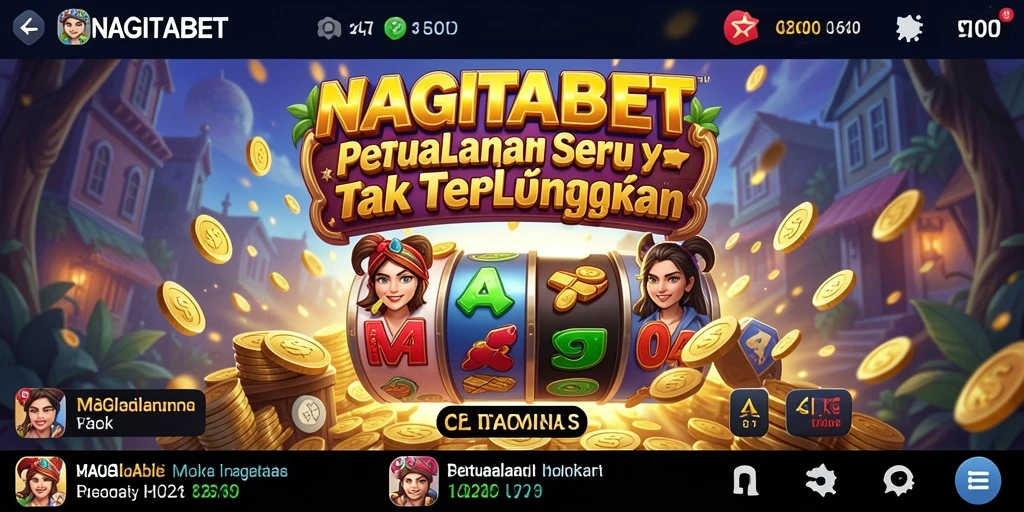 Tangkapan layar dari gameplay <strong>NAGITABET</strong> yang penuh aksi dan petualangan.