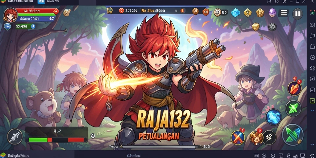 Tangkapan layar gameplay RAJA132 yang memukau dan seru.