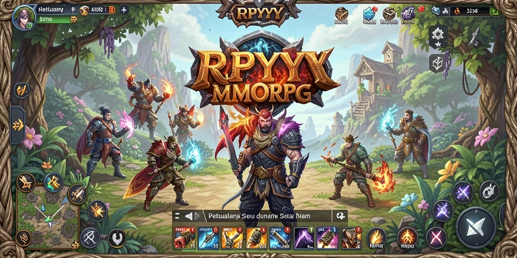 Gameplay RPYYY yang mendebarkan dengan petualangan epik.
