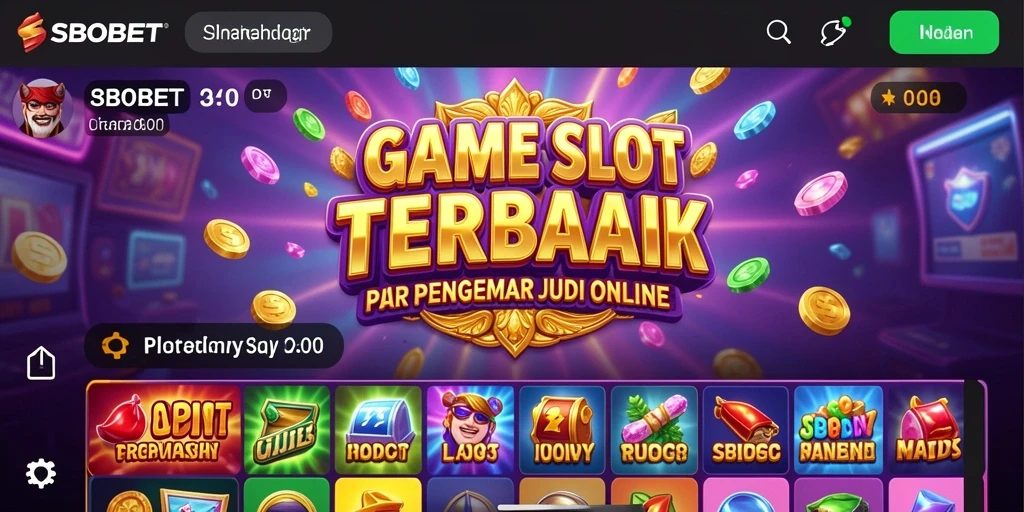 Tangkapan layar SBOBET menampilkan gameplay Slot yang mendebarkan.