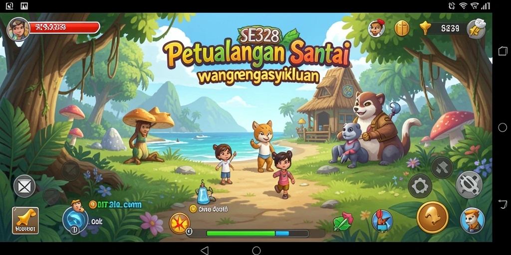 Tampilan menarik dari gameplay SE328 yang seru dan santai.