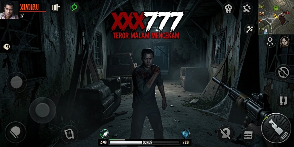 Tangkapan layar gameplay yang menggugah adrenalin di XXX777.